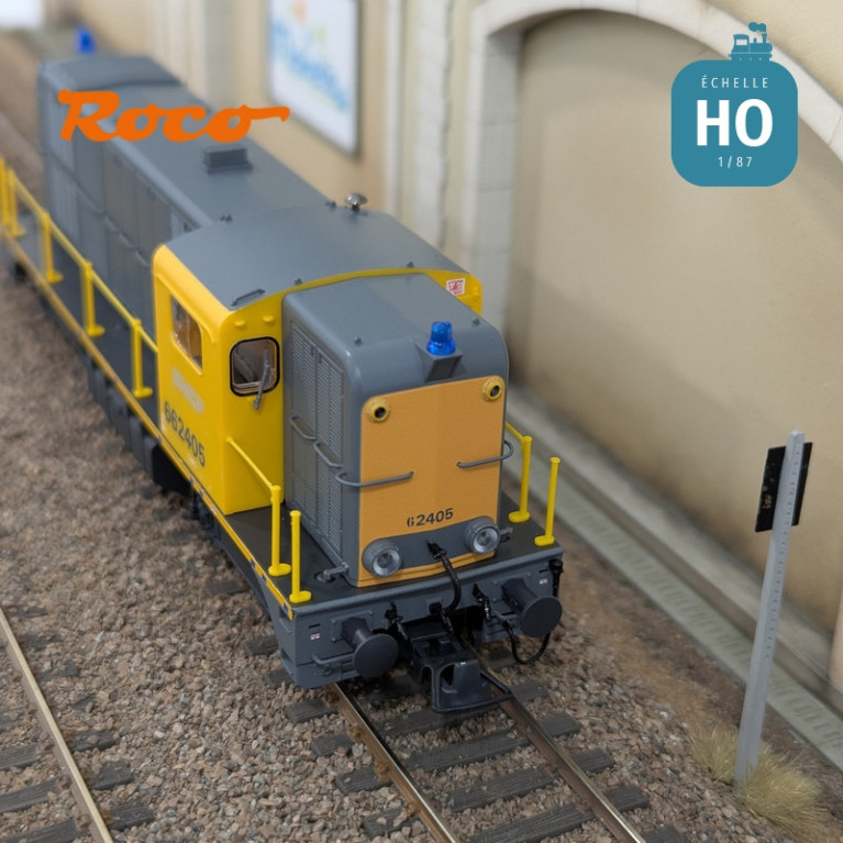 Locomotive diesel BB62405 SNCF Ep V Digital Son HO Roco 7310006 - Maketis Locomotive diesel BB62405 SNCF Ep V Digital Son HO Roco 7310006 - Maketis