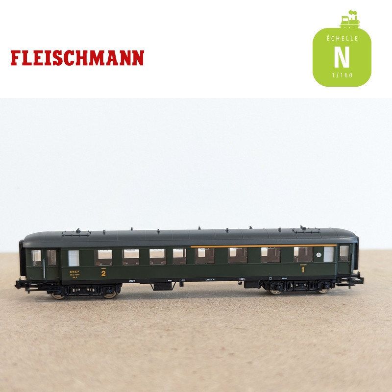 Set de 3 voitures voyageurs SNCF Ep III N Fleischmann 6260067 - Maketis