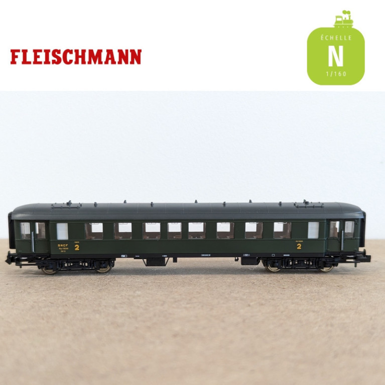 Set de 3 voitures voyageurs SNCF Ep III N Fleischmann 6260067 - Maketis