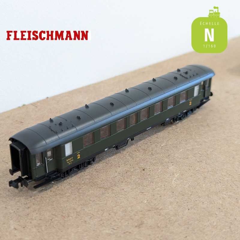 Set de 3 voitures voyageurs SNCF Ep III N Fleischmann 6260067 - Maketis