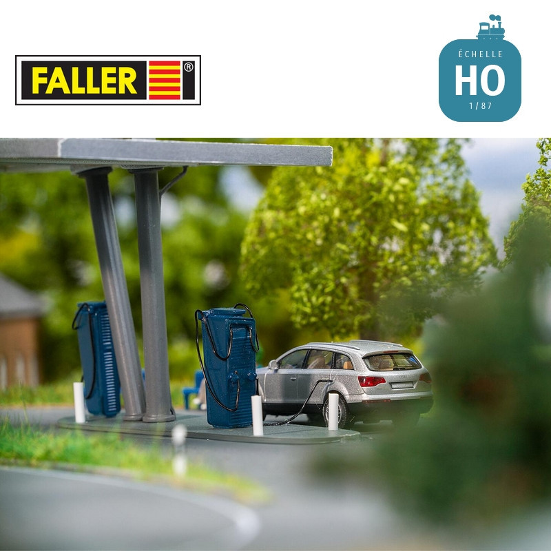 Station-service électrique HO Faller 130153 - Maketis