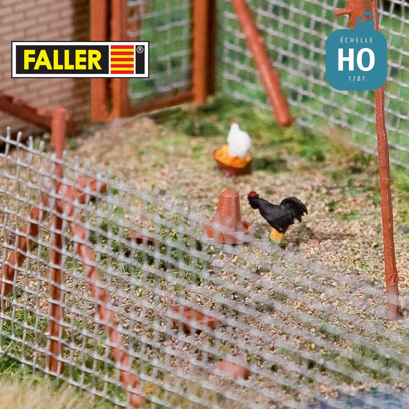 Effet sonore miniature de Poules HO Faller 180264 - Maketis
