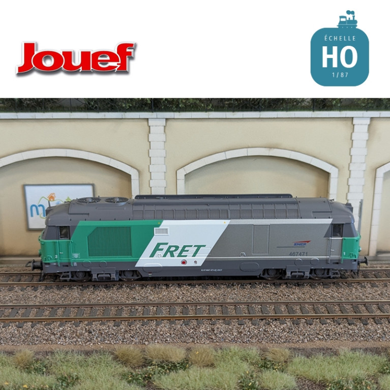 Locomotive diesel BB 467460 livrée FRET SNCF Ep VI Analogique HO Jouef HJ2342 - Maketis Locomotive diesel BB 467460 livrée FRET SNCF Ep VI Analogique HO Jouef HJ2342 - Maketis