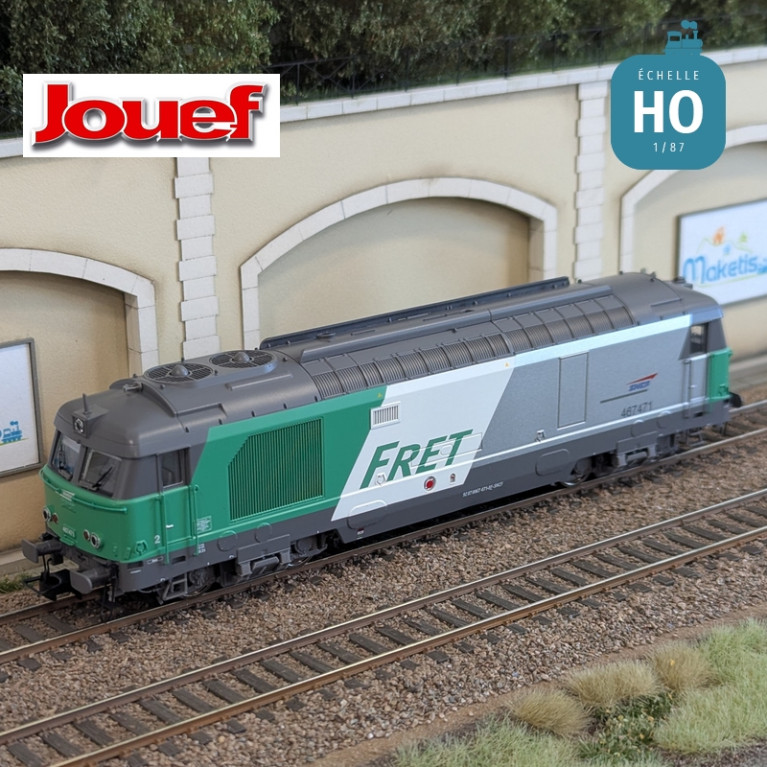 Locomotive diesel BB 467460 livrée FRET SNCF Ep VI Analogique HO Jouef HJ2342 - Maketis Locomotive diesel BB 467460 livrée FRET SNCF Ep VI Analogique HO Jouef HJ2342 - Maketis