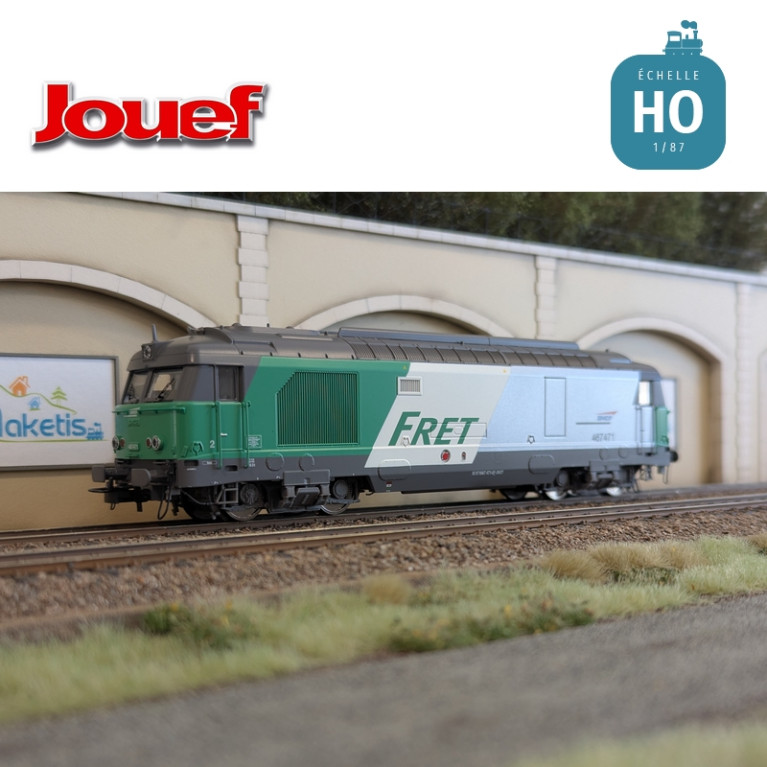 Locomotive diesel BB 467460 livrée FRET SNCF Ep VI Analogique HO Jouef HJ2342 - Maketis Locomotive diesel BB 467460 livrée FRET SNCF Ep VI Analogique HO Jouef HJ2342 - Maketis