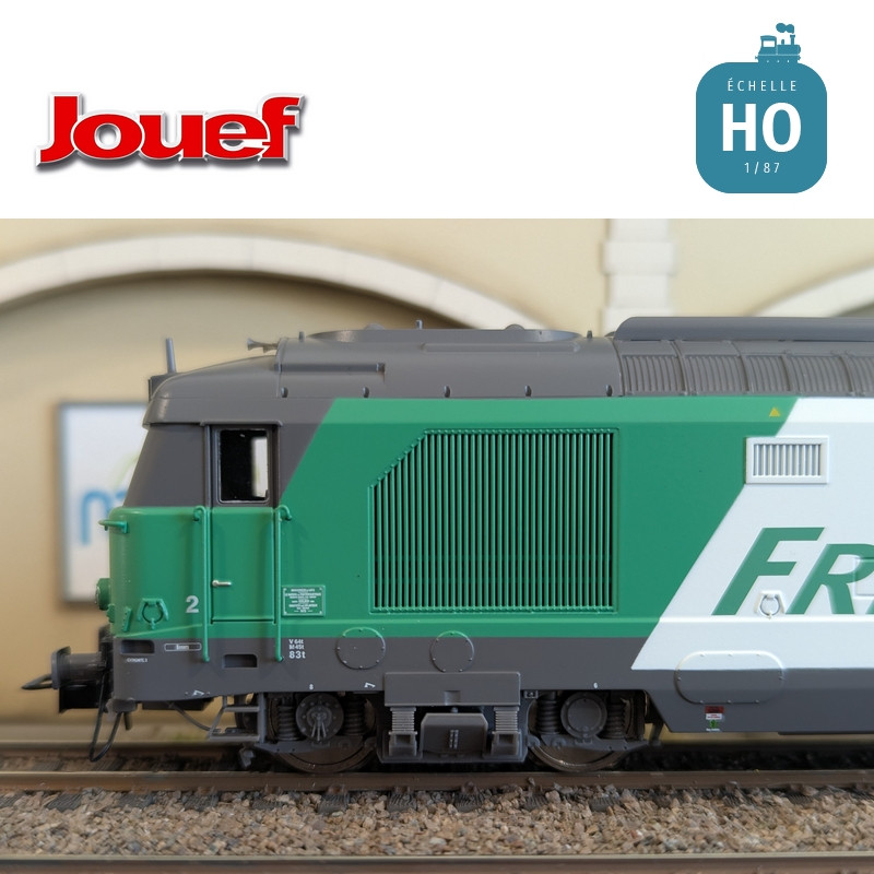 Locomotive diesel BB 467460 livrée FRET SNCF Ep VI Analogique HO Jouef HJ2342 - Maketis