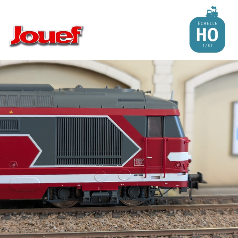 Locomotive diesel BB 67613 Rouge Capitole SNCF Ep VI Analogique HO Jouef HJ2464 - Maketis Locomotive diesel BB 67613 Rouge Capitole SNCF Ep VI Analogique HO Jouef HJ2464 - Maketis