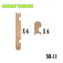 Track cover supports 60 cm Straight Line Magnorail SO-11