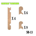 Track Cover supports 60 cm Mixed Magnorail SO-13