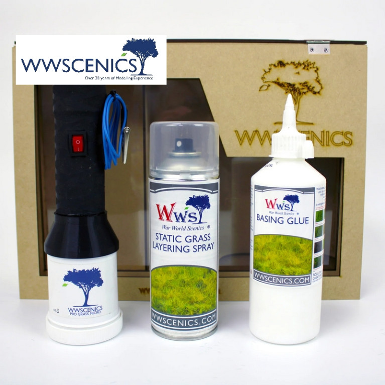 Kit de départ pour pose d'herbe en couches Pro Grass WWScenics WSPG-0037 - Maketis Kit de départ pour pose d'herbe en couches Pro Grass WWScenics WSPG-0037 - Maketis
