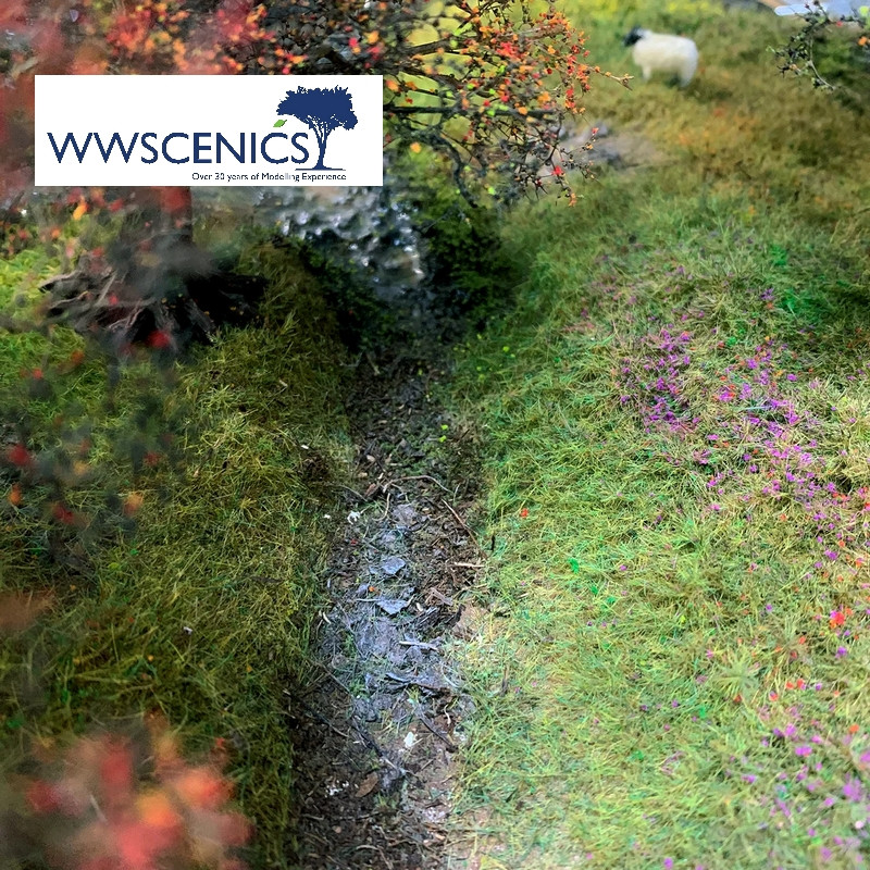 Kit de départ pour pose d'herbe en couches Pro Grass WWScenics WSPG-0037 - Maketis