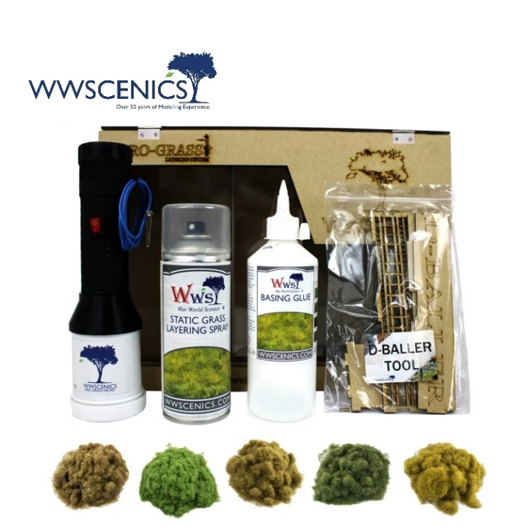 Kit de départ pour pose d'herbe en couches Pro Grass WWScenics WSPG-0037 - Maketis Kit de départ pour pose d'herbe en couches Pro Grass WWScenics WSPG-0037 - Maketis