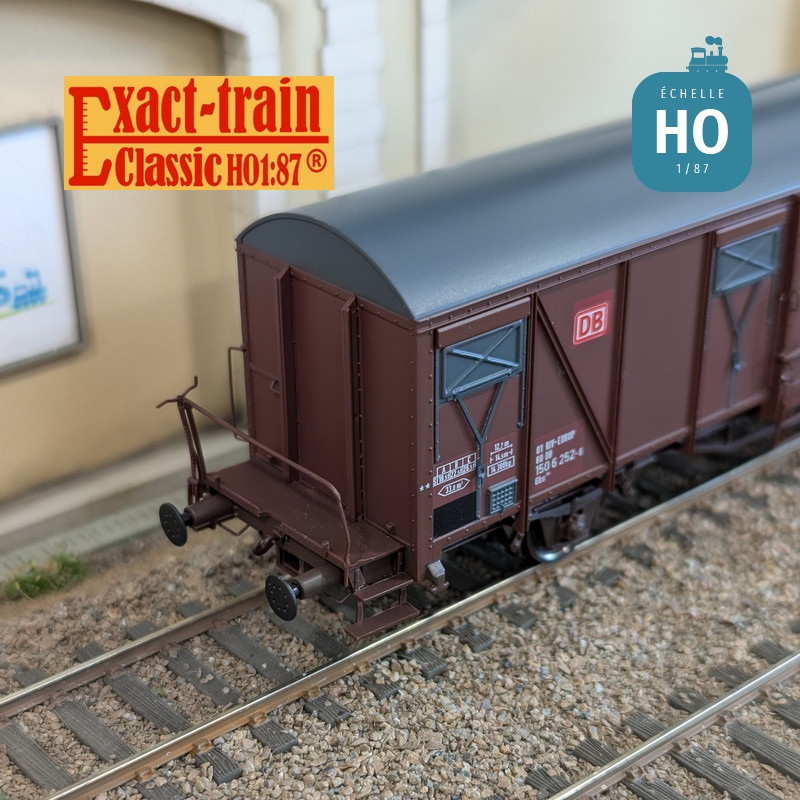 Wagon couvert DB Gbs 254 NR Ep V HO Exact-Train EX20726 - Maketis