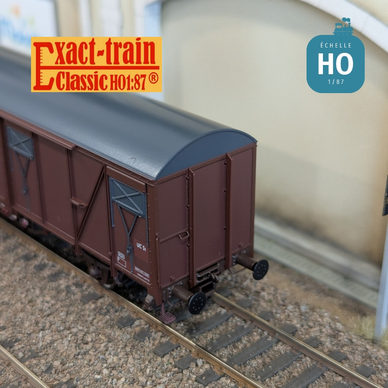 Wagon couvert DB Gbs 254 NR Ep V HO Exact-Train EX20726 - Maketis