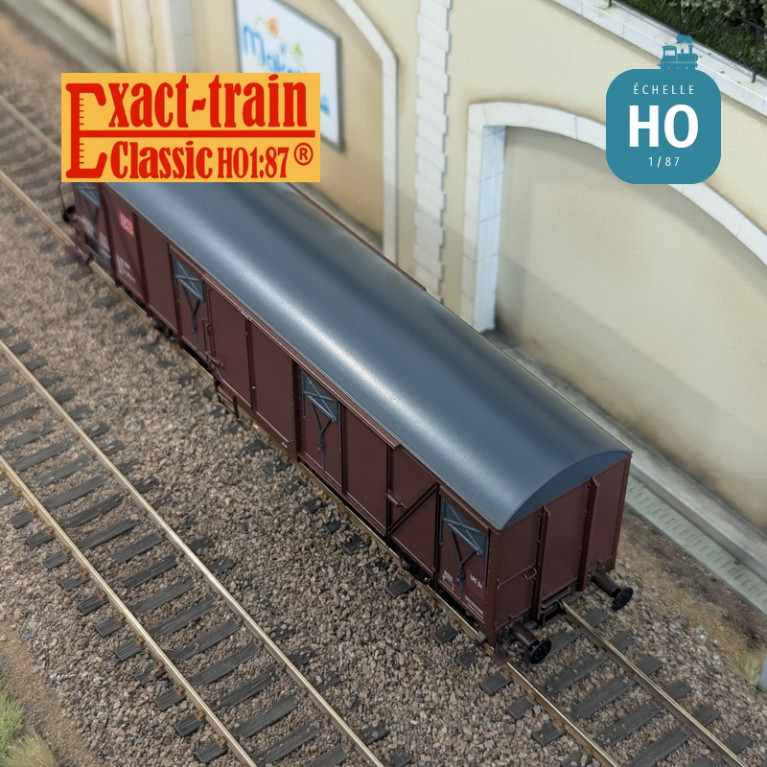 Wagon couvert DB Gbs 254 NR Ep V HO Exact-Train EX20726 - Maketis