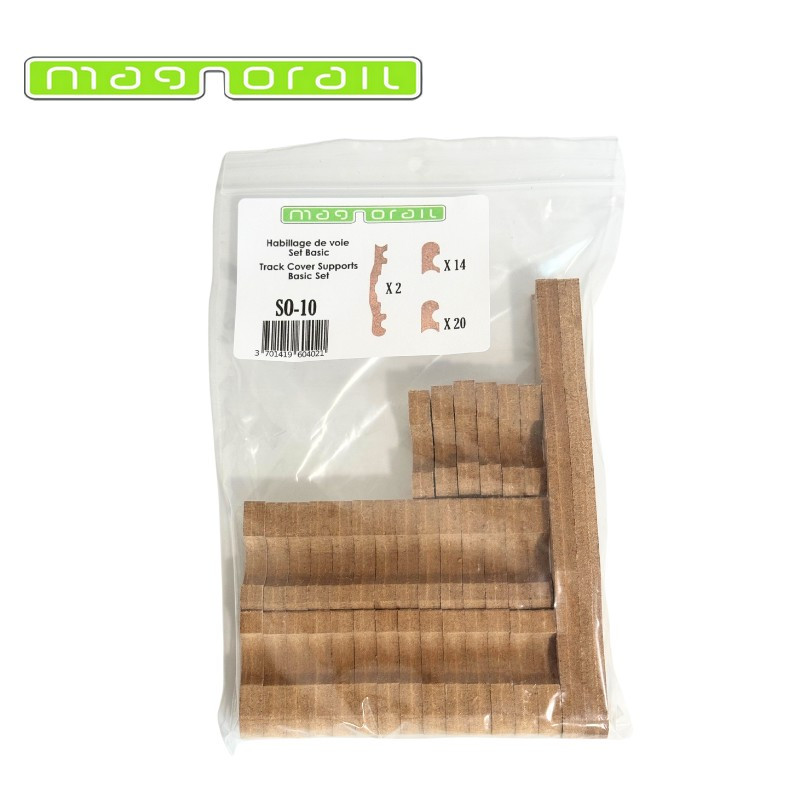 Gleisabdeckungshalter für Basic Set Magnorail System SO-10 - Maketis