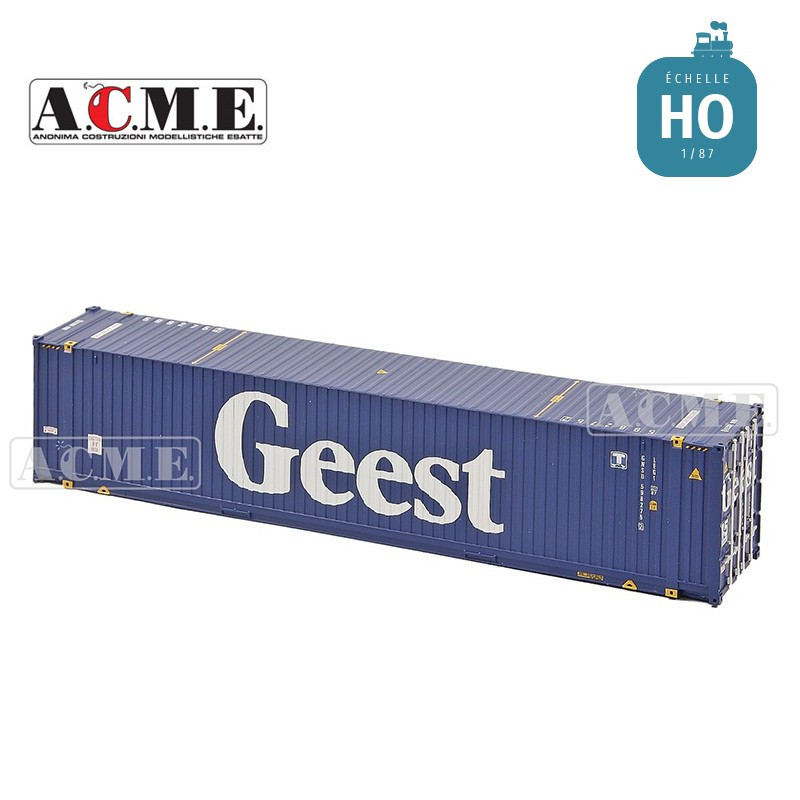 Caisse mobile "Geest" 45' bleu HO ACME 95047 - Maketis