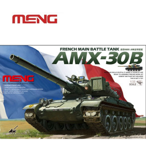 Char de combat français AMX-30B 1/35 Meng-Model TS-003 - Maketis