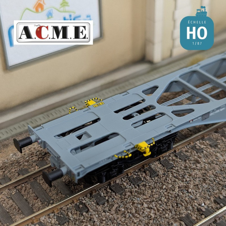 Wagon multimodal type Sgnss 60' ERMEWA avec containers "NB" & "COGEFRIN" EP V-VI HO ACME 40425 - Maketis Wagon multimodal type Sgnss 60' ERMEWA avec containers "NB" & "COGEFRIN" EP V-VI HO ACME 40425 - Maketis