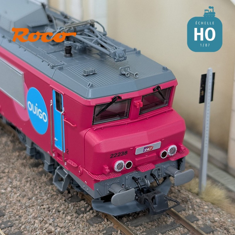 Locomotive électrique BB22238 Ouigo SNCF Ep VI Analogique HO Roco 7500013 - Maketis Locomotive électrique BB22238 Ouigo SNCF Ep VI Analogique HO Roco 7500013 - Maketis
