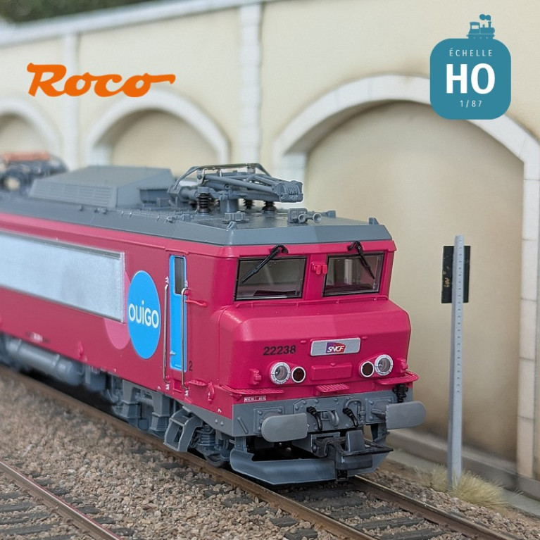 Locomotive électrique BB22238 Ouigo SNCF Ep VI Analogique HO Roco 7500013 - Maketis Locomotive électrique BB22238 Ouigo SNCF Ep VI Analogique HO Roco 7500013 - Maketis