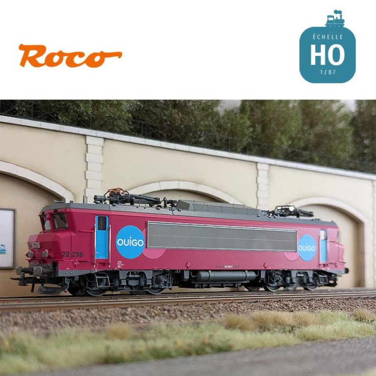 Locomotive électrique BB22238 Ouigo SNCF Ep VI Digital son HO Roco 7510013 - Maketis Locomotive électrique BB22238 Ouigo SNCF Ep VI Digital son HO Roco 7510013 - Maketis