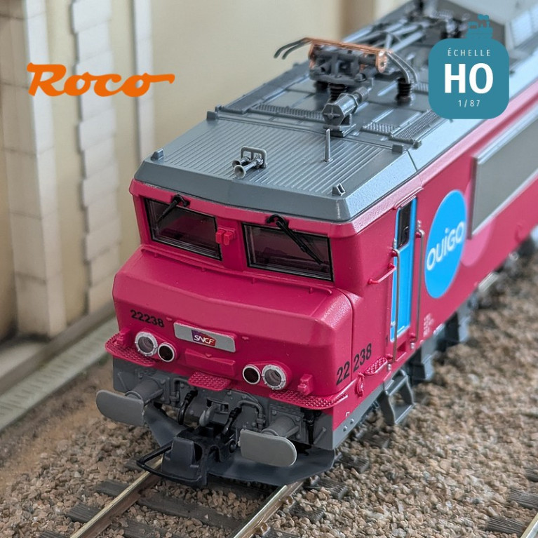 Locomotive électrique BB22238 Ouigo SNCF Ep VI Digital son HO Roco 7510013 - Maketis Locomotive électrique BB22238 Ouigo SNCF Ep VI Digital son HO Roco 7510013 - Maketis