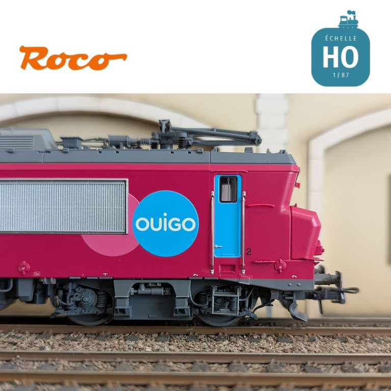 Locomotive électrique BB22238 Ouigo SNCF Ep VI Digital son HO Roco 7510013 - Maketis Locomotive électrique BB22238 Ouigo SNCF Ep VI Digital son HO Roco 7510013 - Maketis