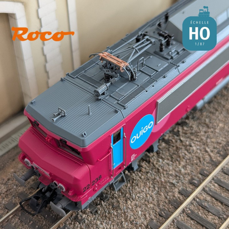 Locomotive électrique BB22238 Ouigo SNCF Ep VI Digital son HO Roco 7510013 - Maketis Locomotive électrique BB22238 Ouigo SNCF Ep VI Digital son HO Roco 7510013 - Maketis
