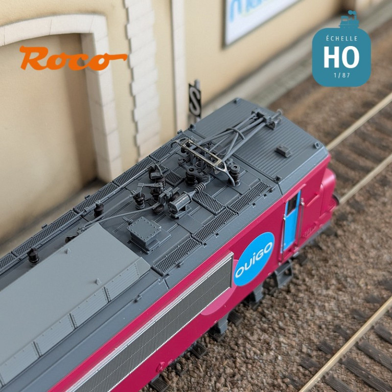 Locomotive électrique BB22238 Ouigo SNCF Ep VI Digital son HO Roco 7510013 - Maketis Locomotive électrique BB22238 Ouigo SNCF Ep VI Digital son HO Roco 7510013 - Maketis