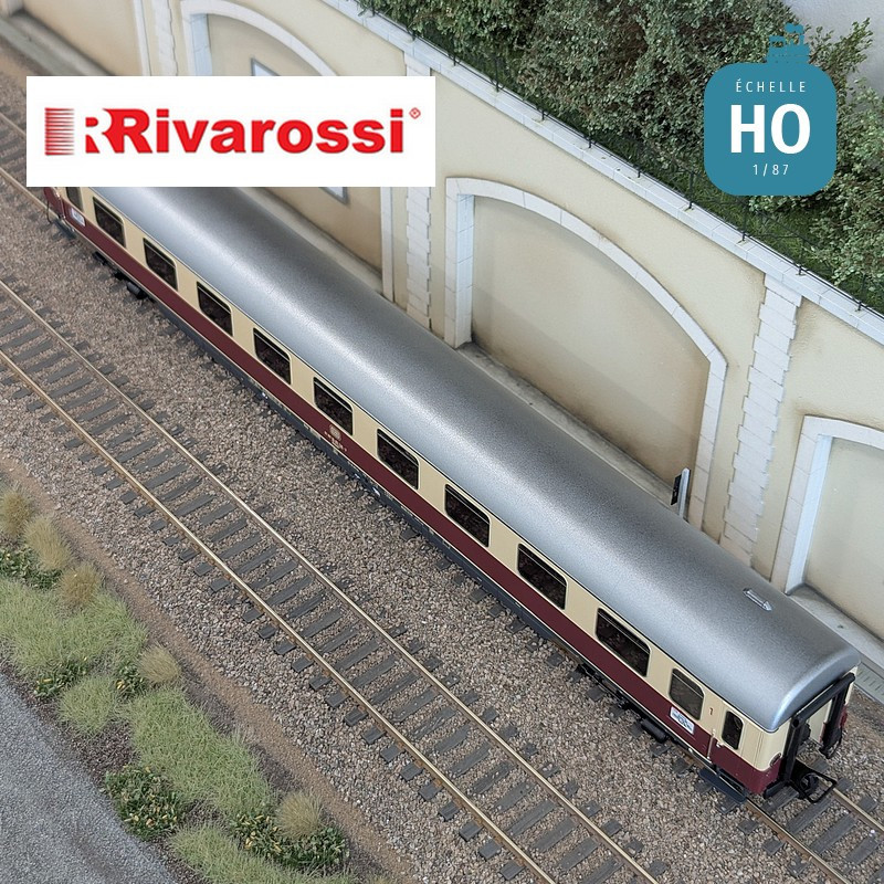 Coffret 3 voitures "TEE Bavaria" (1 x Apmz, 1 x Avmz et 1 xARDm) DB Ep IV HO Rivarossi HR4373 - Maketis