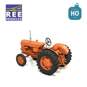 SOMECA SOM40 Traktor Orange Rad 28' HO REE BA005 - Maketis