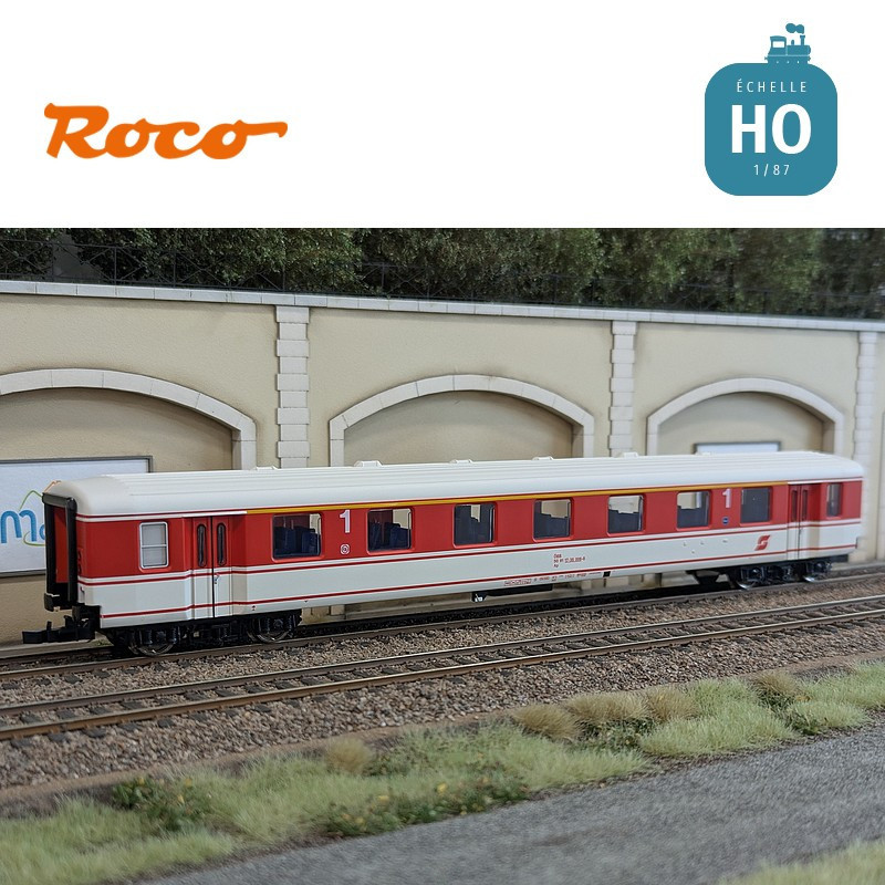 Set de 2 voitures voyageurs "Arlberg-Express" ÖBB Ep IV HO Roco 6200078 - Maketis