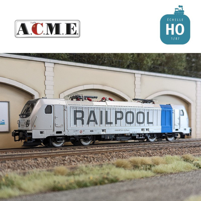 Locomotive électrique TRAXX 187 341 Railpool EP VI Analogique HO ACME 60467 - Maketis Locomotive électrique TRAXX 187 341 Railpool EP VI Analogique HO ACME 60467 - Maketis