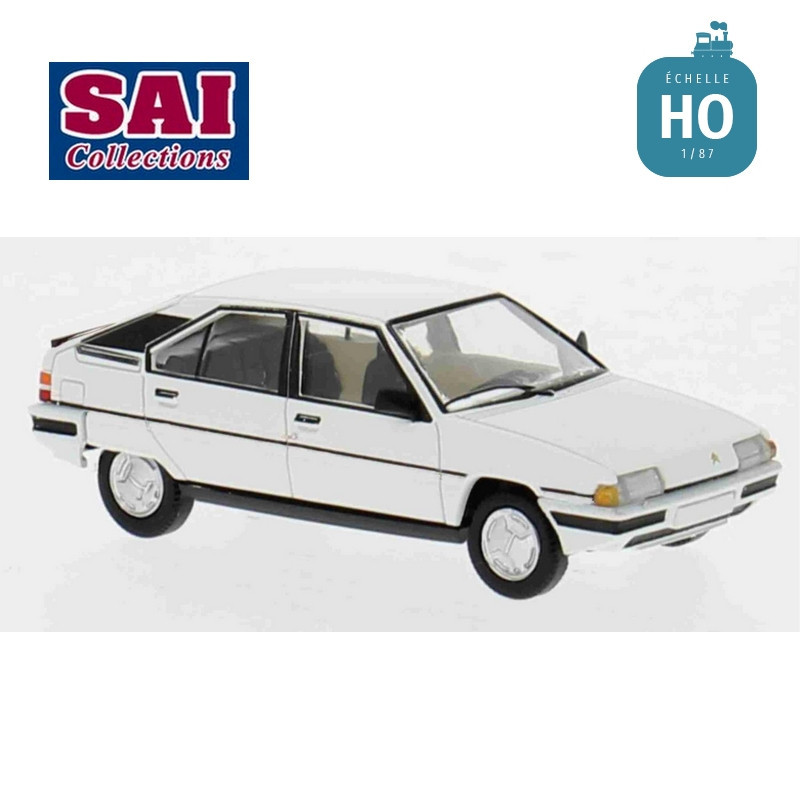 Citroën BX 16 phase 1 blanc Meije 1983 HO SAI 6481 - Maketis