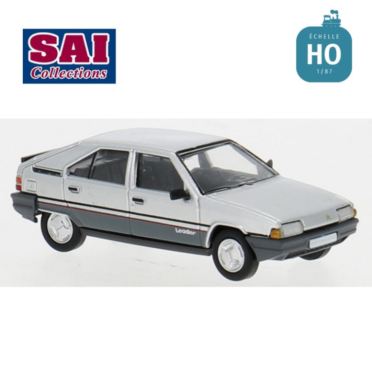 Citroën BX Leader phase 1 gris perlé métallisé verni 1985 HO SAI 6490 - Maketis