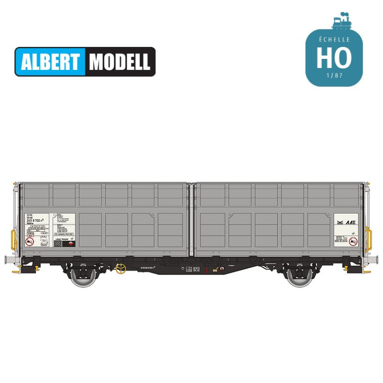 Wagon à parois coulissantes Hbbillns AAE Ep V HO Albert Modell 245064 - Maketis Wagon à parois coulissantes Hbbillns AAE Ep V HO Albert Modell 245064 - Maketis