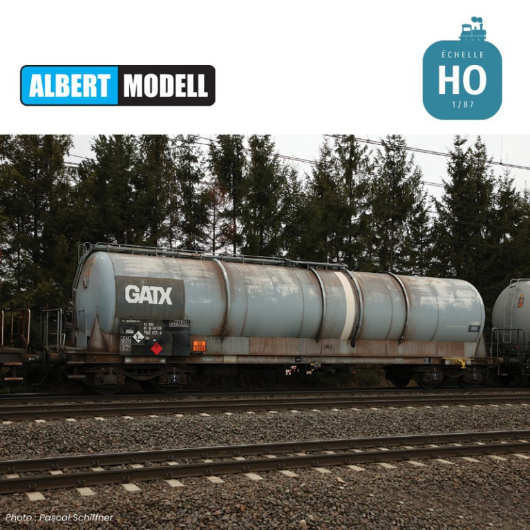 Wagon citerne grande capacité 85m3 Zas gris Nacco Ep VI HO Albert Modell 796015 - Maketis Wagon citerne grande capacité 85m3 Zas gris Nacco Ep VI HO Albert Modell 796015 - Maketis