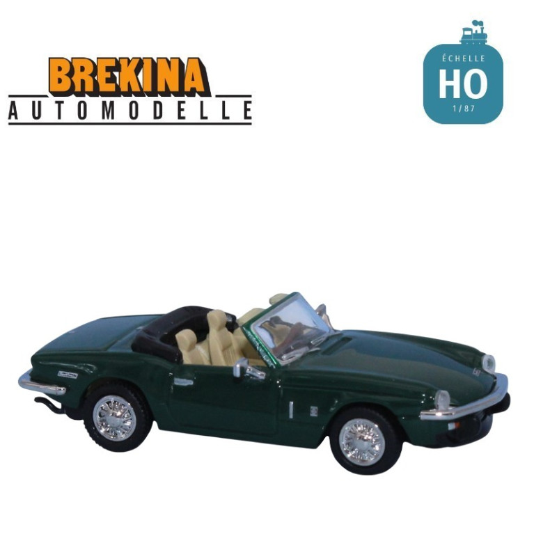 Triumph Spitfire MK IV vert laurier 1974 HO Brekina 15175 - Maketis