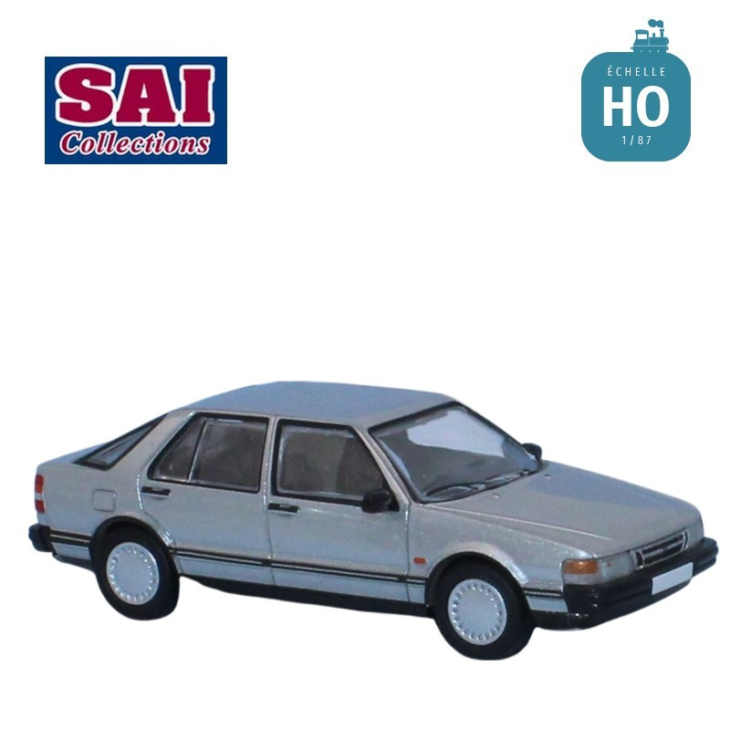 Saab 9000 CC gris argent 1985 HO SAI 870190 - Maketis