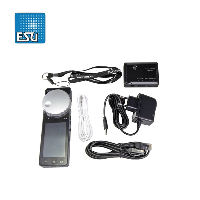 Télécommande Mobil Control Pro + point d'accès pour Ecos/Z21/CS3 ESU 50115 - Maketis