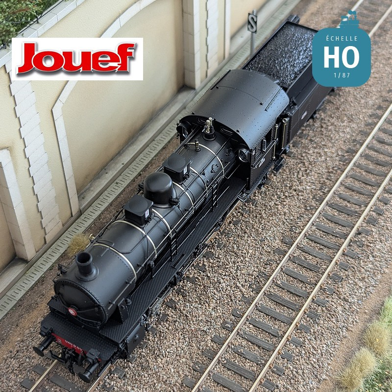 Locomotive à vapeur 040D 65 dépôt Calais SNCF Ep III Digital sonore HO Jouef HJ2417S - Maketis