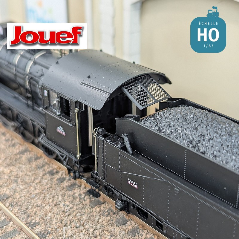 Locomotive à vapeur 040D 65 dépôt Calais SNCF Ep III Digital sonore HO Jouef HJ2417S - Maketis