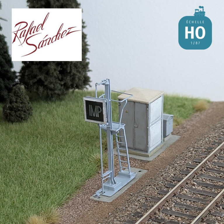 Signal TIV SNCF unifié panneau IMP Epoque V HO Rafael Sanchez FR0544 - Maketis Signal TIV SNCF unifié panneau IMP Epoque V HO Rafael Sanchez FR0544 - Maketis