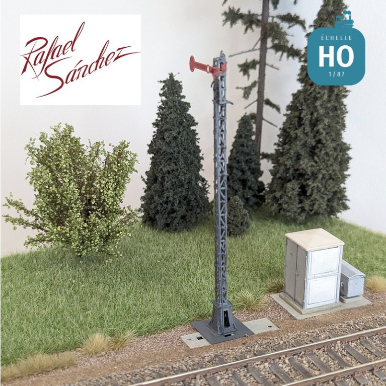 Simple Lartigue semaphore 8 mt North Period IV-V HO Rafael Sanchez FR2421 - Maketis Simple Lartigue semaphore 8 mt North Period IV-V HO Rafael Sanchez FR2421 - Maketis