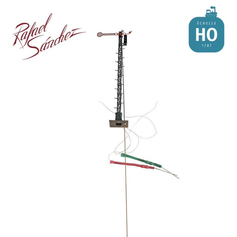 Simple Lartigue semaphore 8 mt North Period IV-V HO Rafael Sanchez FR2421 - Maketis Simple Lartigue semaphore 8 mt North Period IV-V HO Rafael Sanchez FR2421 - Maketis