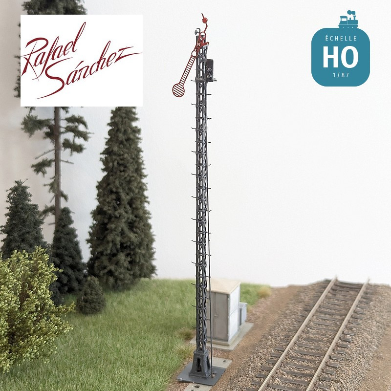 Semaphore Lartigue double 12 mt Nord Epoche IV-V HO Rafael Sanchez FR2422 - Maketis
