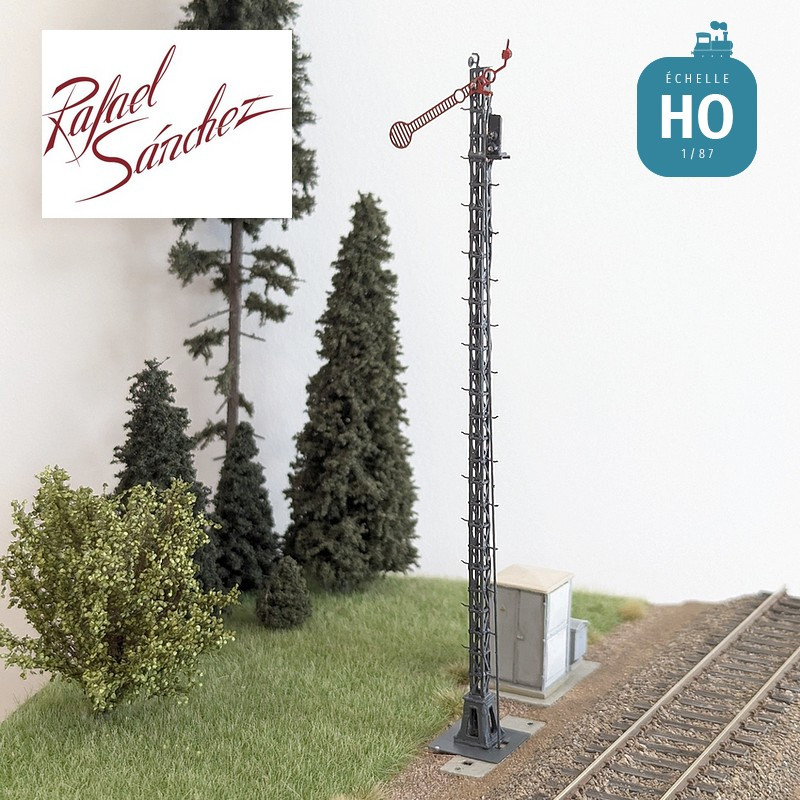 Semaphore Lartigue double 12 mt Nord Epoche IV-V HO Rafael Sanchez FR2422 - Maketis