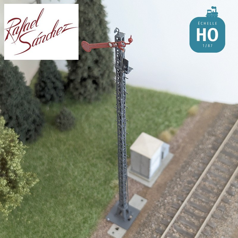 Semaphore Lartigue double 12 mt Nord Epoche IV-V HO Rafael Sanchez FR2422 - Maketis