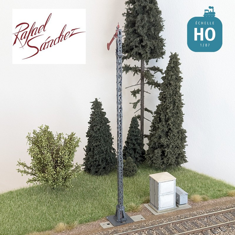 Semaphore Lartigue double 12 mt Nord Epoche IV-V HO Rafael Sanchez FR2422 - Maketis